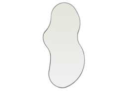 Heal's Fine Edge Mirror Organic Black Tall - thumbnail 1