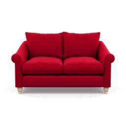 Heal's Devon 2 Seater Sofa Melton Wool Red Oxide Natural Feet - thumbnail 1