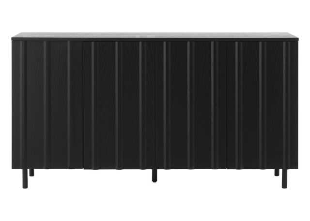 Normann Copenhagen Rib Sideboard in Soft Black