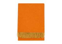 Heal's Two Tone Merino Throw Orange