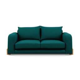 Heal's Nuvola 2 Seater Sofa Brushed Cotton Pine Natural Oak Feet