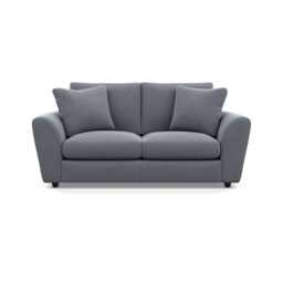 Heal's Snooze 3 Seater Sofa Boucle Steel Black Feet
