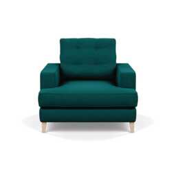 Heal's Mistral Armchair Brushed Cotton Pine Natural Feet