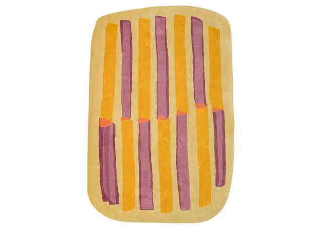 Kartell Parays Rug Yellow/Purple 200 x 300cm