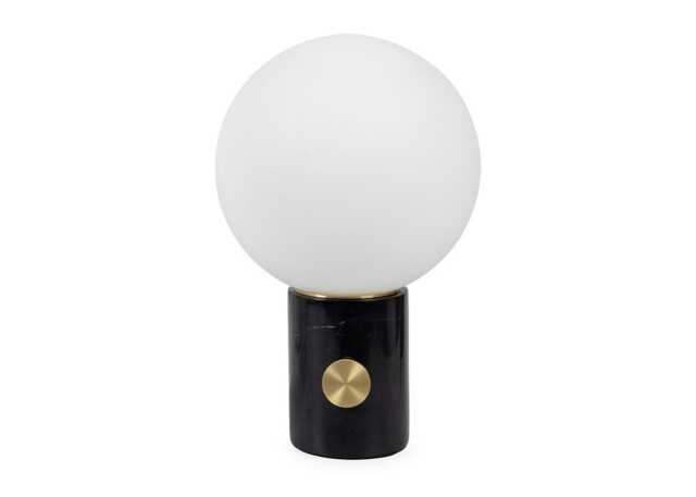 Heal's Column LED Table Lamp Black