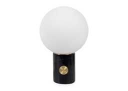 Heal's Column LED Table Lamp Black