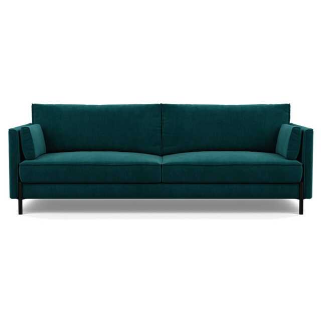 Heal's Tortona 4 seater Sofa Smart Luxe Velvet Ocean - image 1