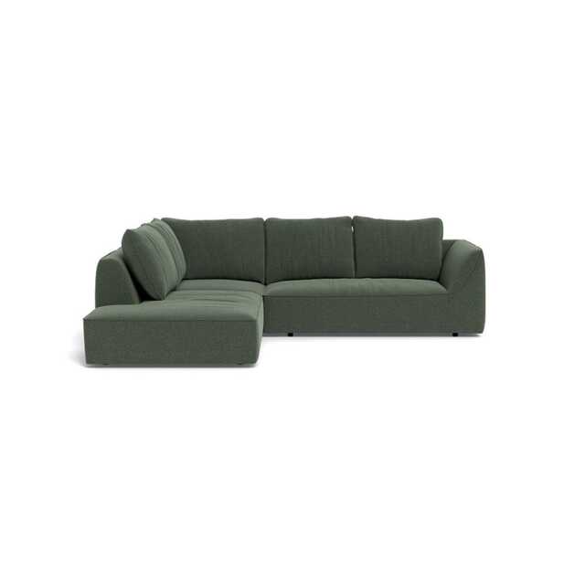 Heal's Morven Left Hand Facing Large Corner Sofa Boucle Fern