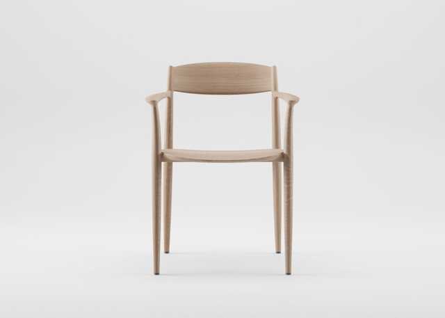 Artisan Nila Dining Chair Oak White Pigmented Oil - image 1