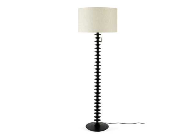 Heal's Rygrad Floor Lamp Black Ash