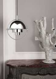 Gubi Multi Lite Pendant Chrome Small - thumbnail 2