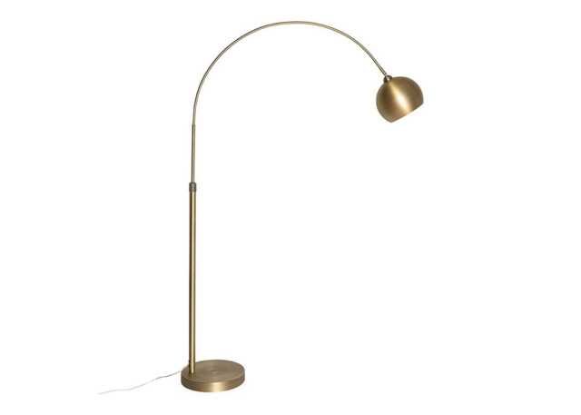 Heal's Mini Lounge Floor Lamp Brass