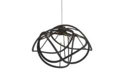 Ligne Roset Bloom Pendant Light Black Large - thumbnail 1