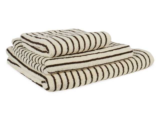Heal's Organic Stripe Bath Sheet