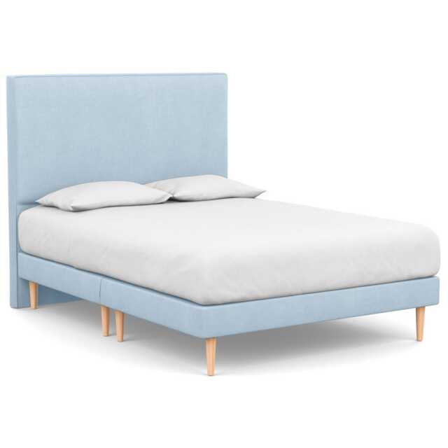 Heal's Newman Headboard King Capelo Linen-Cotton Sea Shanty