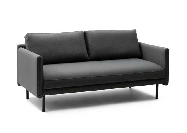 Normann Copenhagen Rar 2 Seater Sofa Re-born Dark Grey