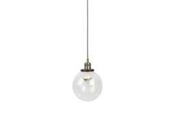 Heal's Olson Globe Pendant Light Clear Small