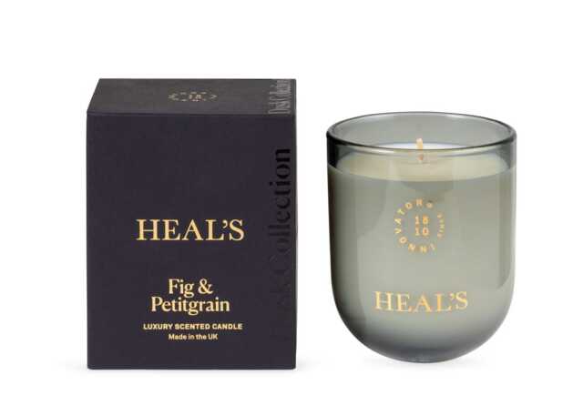 Heal's Dusk Petitgrain & Fig Scented Glass Candle