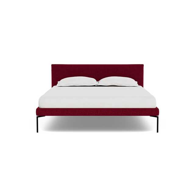 Heal's Matera Bed King St Moritz Wool Red