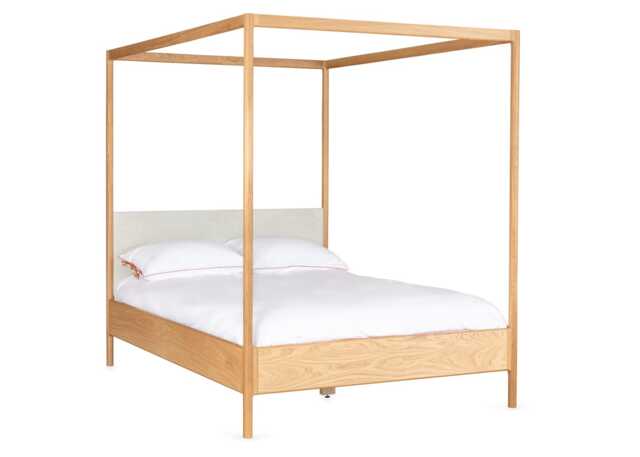 Heal's Marlow 4-Poster King Sized Bed in Oak - image 1