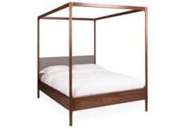 Heal's Marlow 4-Poster King Sized Bed in Oak - thumbnail 2