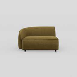 Heal's Aurelie Large Corner Module LHF Smart Luxe Velvet Peridot