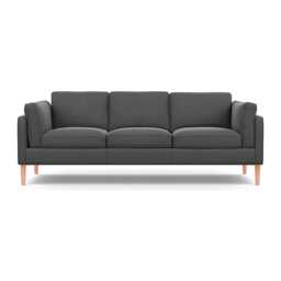 Heal's Sonno 4 Str Sofa Nobilis Velvet Dolphin Natural Feet - thumbnail 1