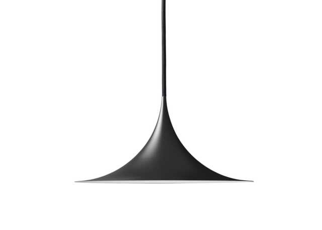 Gubi Semi Pendant Matt Black 30cm - image 1