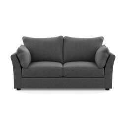 Heal's Tailor 3 Seater Sofa Melton Wool Granite Black Feet