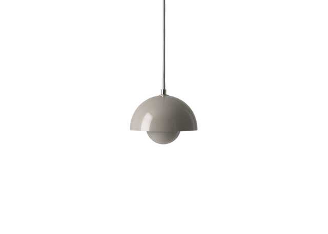 &Tradition Flowerpot Pendant Light VP10 Grey Beige