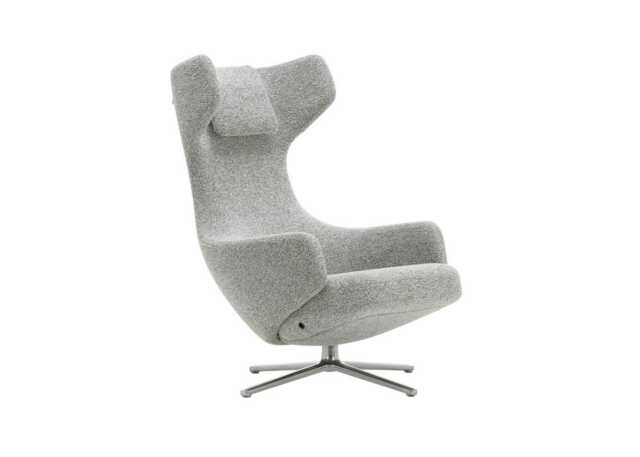Vitra Grand Repos Lounge chair Nubia 05 Cream Dark F100 - image 1