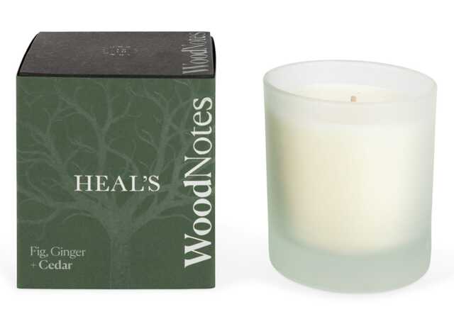 Heal's Woodnotes Fig, Ginger & Cedar Scented Glass Candle