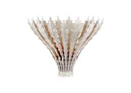 Visual Comfort Hampton Wall Light Burnished Silver Leaf
