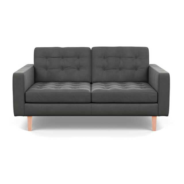 Heal's Hepburn 2 Seater Nobilis Velvet Dolphin Natural