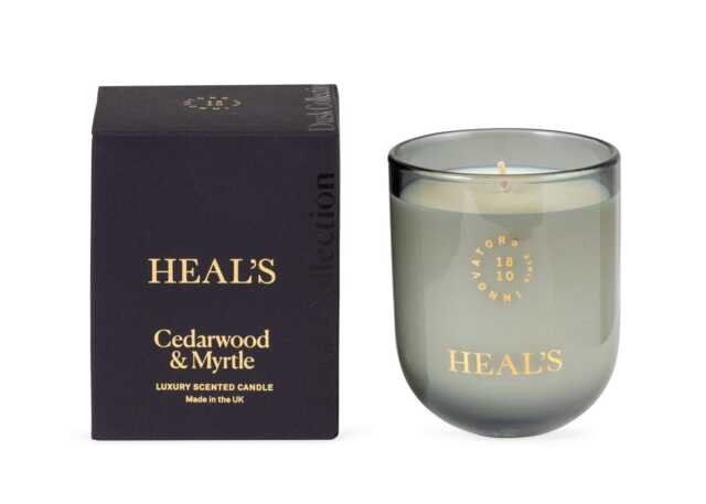 Heal's Dusk Cedarwood & Myrtle Scented Glass Candle