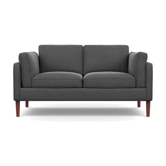 Heal's Sonno 2 Seater Nobilis Velvet Dolphin Walnut Feet