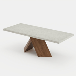 2000mm-2200mm Extendable Gray Dining Table & 8 Japandi Rattan Dining Chairs - thumbnail 9