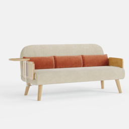 Mid-Century Modern Rattan Daybed Sofa Bed Convertible Sleeper Lounge Chair Folding - thumbnail 7