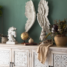 Distrate 1500mm French Country Distressed White Sideboard Buffet with Drawers&Shelves - thumbnail 5