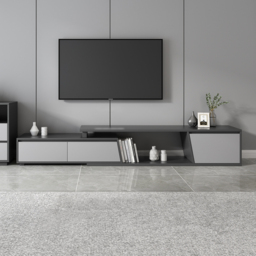 Fero Extendable TV Stand with 3 Drawers(1800 mm - 2800 mm)