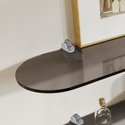 3-Tier Acrylic Wall Mounted Storage Racks Floating Shelves - thumbnail 5