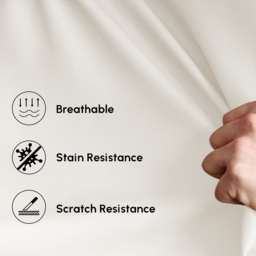 Modern Leather Upholstered Entryway Bench in Natural Wood Shoe Storage (1200mm Wide) - thumbnail 8