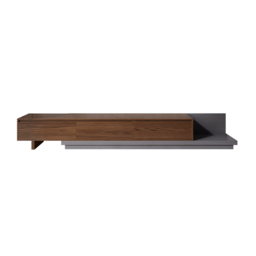 Fero Walnut Extendable TV Stand with 3 Drawers(200 - 360 cm) - thumbnail 9