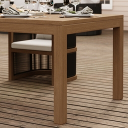 9-Piece Outdoor Rope Weave Dining Set with 8 Chairs - thumbnail 9