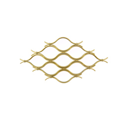 1000mm Glam Irregular Geometric Gold Metal Abstract Wall Mirror for Entryway - thumbnail 6