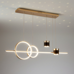 Gold Kitchen Island light Geometric Starry Pendant Light - thumbnail 5