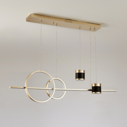 Gold Kitchen Island light Geometric Starry Pendant Light - thumbnail 7