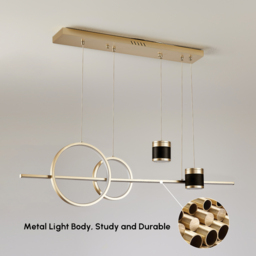 Gold Kitchen Island light Geometric Starry Pendant Light - thumbnail 9