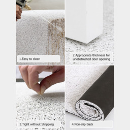 600mm x 900mm Natural Scenery Morden Novelty Non-slip Front Door Mat PVC Entryway Rug - thumbnail 7