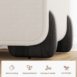 Boucle Curva 1600 mm White 6 Drawer Smart Dresser Chest - thumbnail 9